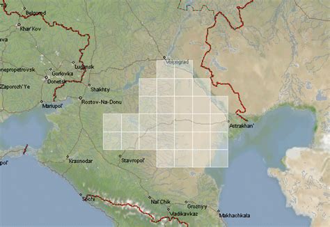 Download Kalmykia topographic maps - mapstor.com