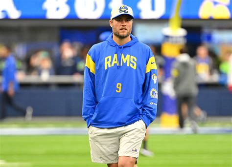 Los Angeles Rams QB Matthew Stafford has spinal cord injury