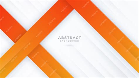 Premium Vector | Modern abstract gradient orange background