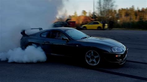 Supra MK4 Burnout (600hk) - YouTube