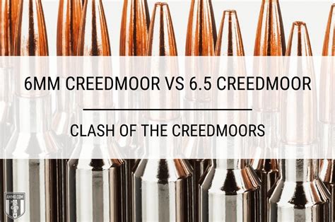 6mm Creedmoor vs 6.5 Creedmoor - Rifle Caliber Comparison