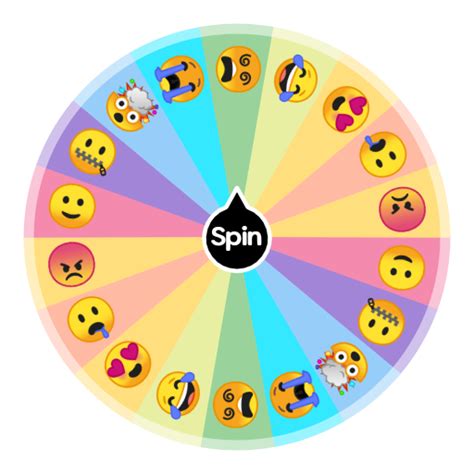 🙁What emoji are u?🙂 | Spin the Wheel - Random Picker