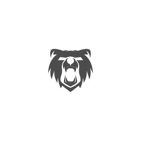 Bear icon logo design illustration 11097239 Vector Art at Vecteezy