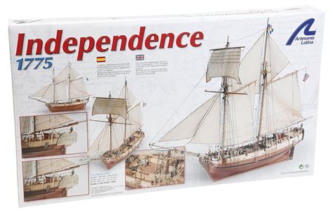 22414 Artesania Latina - Independence Schooner Wooden Ship Model Kit ...