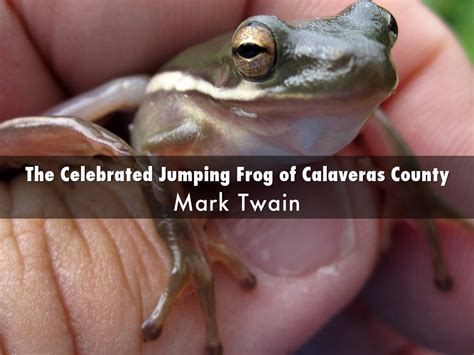 The Celebrated Jumping Frog of Calaveras County by