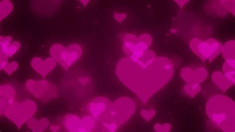 Neon Light Hearts Flying💜💕💙Heart Background Video Loop [1Hour] Animated ...