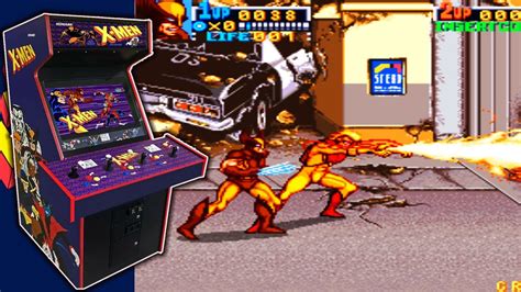 X-MEN ARCADE GAME - KONAMI 1992 GAMEPLAY - YouTube