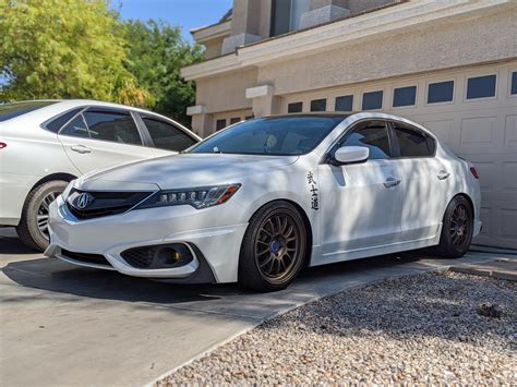 Did some mods to the ILX. Lowered on BC Racing Coilovers, put on Kansei Corsa Wheels, and added ...