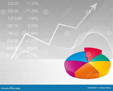 Business Background - Pie Chart Stock Vector - Illustration of graph ...