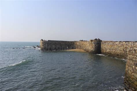 Queens Beach on Sindhudurg Fort, Malvan, Maharashtra Stock Photo - Image of fort, cliff: 256018538