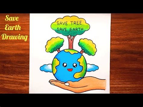 Details more than 82 save the earth poster drawing latest - xkldase.edu.vn