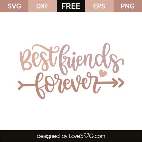 Best Friends Forever - Lovesvg.com