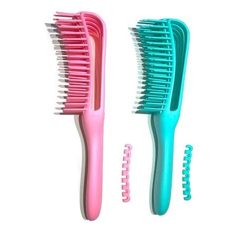 Ez Detangler Brush Flex Detangling Brush | Best Hair Brushes For Curls, Detangling, and ...