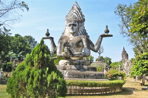 Buddha Park (Xieng Khuan) in Vientiane - Sculpture Park in Vientiane ...