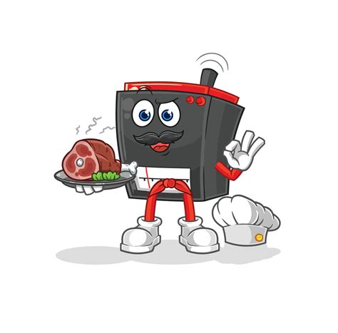 radio cartoon character 10694639 Vector Art at Vecteezy