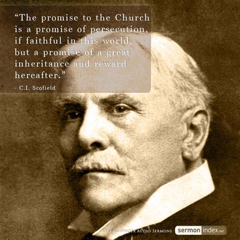 “The promise to the Church is a promise of persecution, if faithful in this world, but a promise ...