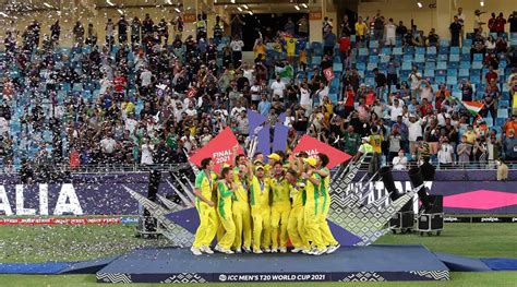 Australia won the First ICC T20 World Cup 2021 Title by winning the final match with New Zealand ...