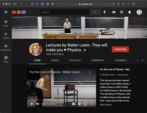 Lectures by Walter Lewin | Best Youtube Science Channel | Abakcus