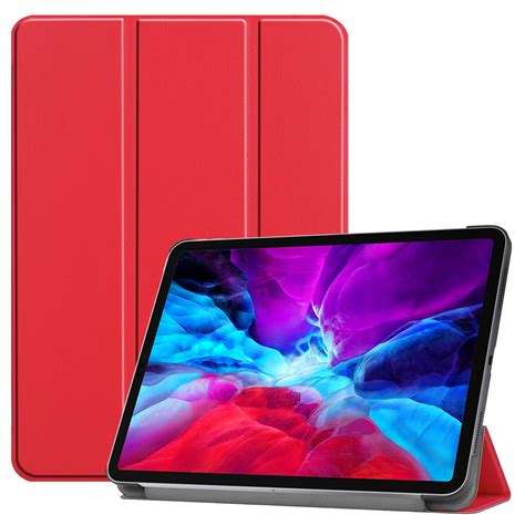 Dteck Slim Fit Case For New iPad Pro 4th Generation 12.9 inch 2020, Tri-Fold Standing Magnetic ...