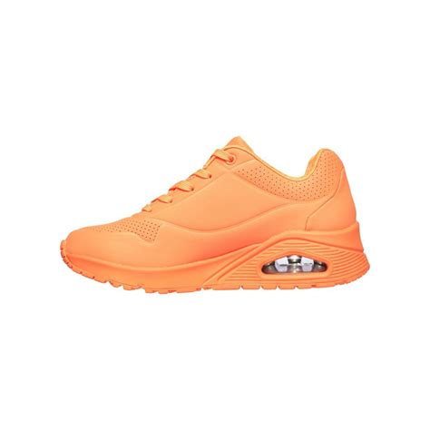 SKECHERS Uno - Night Shades Orange Skechers Street Casual Shoes: Buy ...