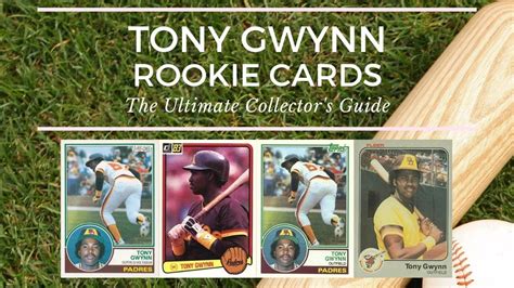 Tony Gwynn Rookie Cards: The Ultimate Collector’s Guide - Old Sports Cards