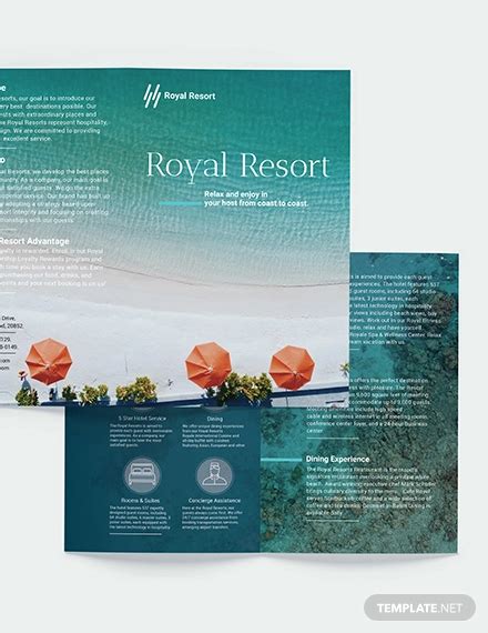 23+ Holiday Resort Brochure Designs | Design Trends - Premium PSD, Vector Downloads