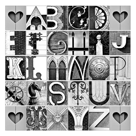 Free Printable Alphabet Photography Letters - Printable Templates