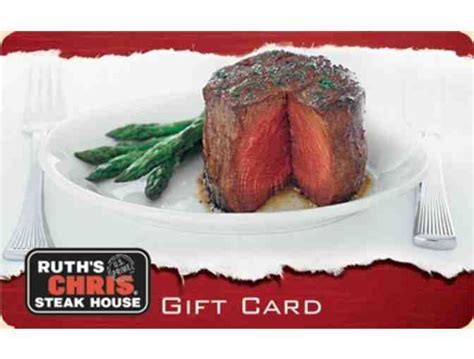 $250 Gift Card from Ruth's Chris Steakhouse - BiddingForGood Fundraising Auction | Ruths chris ...