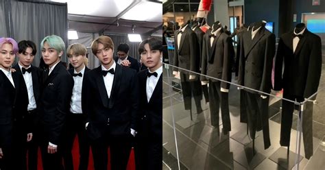 Fans Can Now Officially Go See BTS’s Grammy Outfits Displayed At The ...