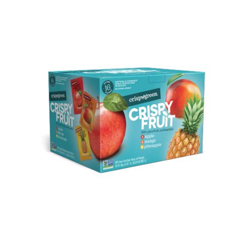 Crispy Green Crispy Fruit Freeze Dried Apple Mango and Pineapple, 16 ct - Kroger