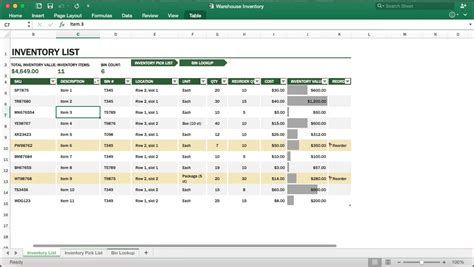 Retail Inventory Tracker Excel Template - Template 1 : Resume Examples ...