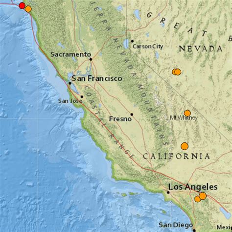 Earthquake Sacramento California Today - Goimages Zone