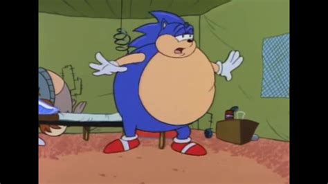 Sonic gets fat! #inflation - YouTube