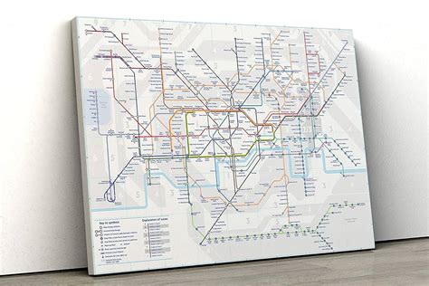 London Underground Map Large - Cher Melany