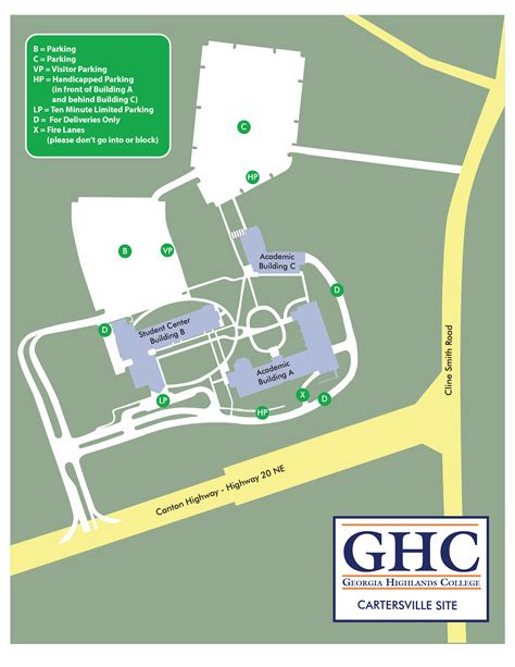 Cartersville Site Map | Georgia Highlands College