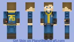 Vault 76 Jumpsuit Minecraft Skin