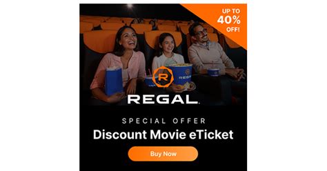 Regal Premiere Movie Tickets! Big Savings On The Big Screen! - Pinching ...