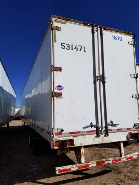 SOLD 2000 Utility Make 53-foot Semi-Trailer – $3,200 – Warehouse Options