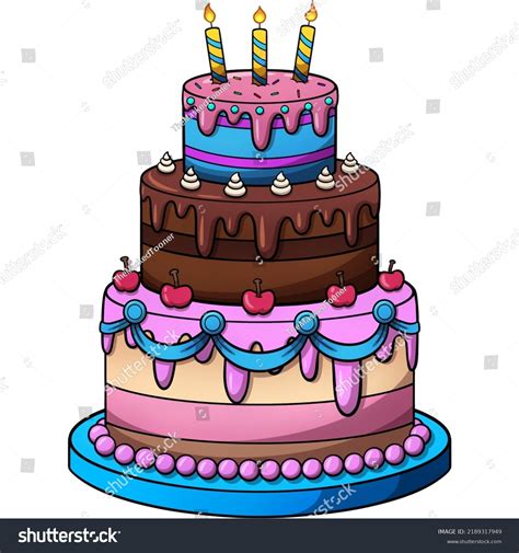 18,025 Birthday Cake Clip Art Images, Stock Photos & Vectors | Shutterstock