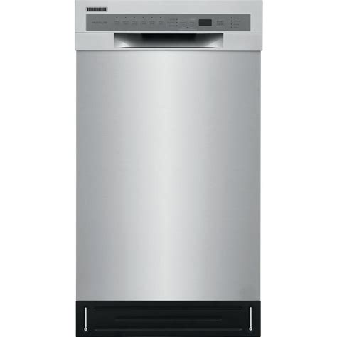 Frigidaire 18 in. Stainless Steel Front Control Built-In Tall Tub ...