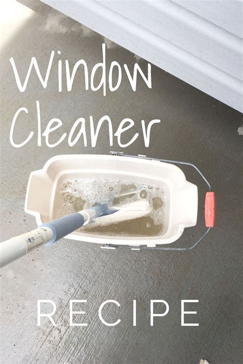 Homemade Outdoor Window Cleaner - Sweet Frugal Life | Recipe | Window cleaner recipes, Cleaning ...