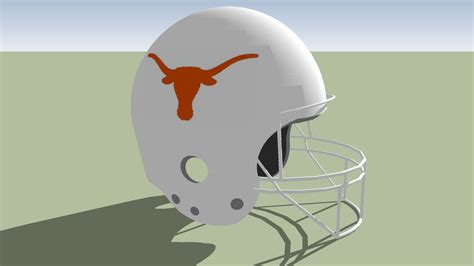 Texas Longhorns football helmet | 3D Warehouse