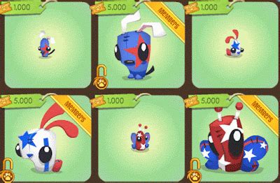 Animal Jam Spirit Blog: Freedom Bunnies and Plushies