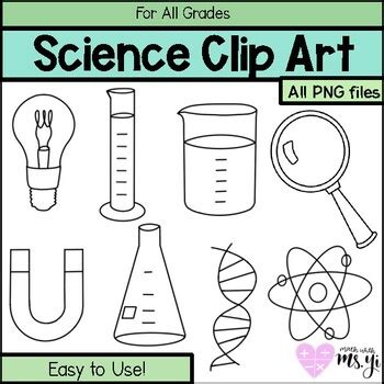 Science Tools Clip Art by Math With Ms Yi | TPT