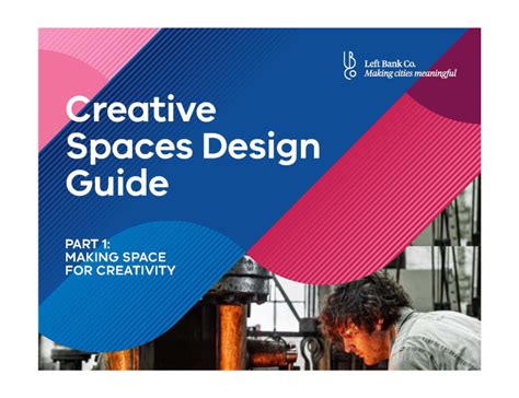 Creative Spaces Design Guides | Creative Spaces