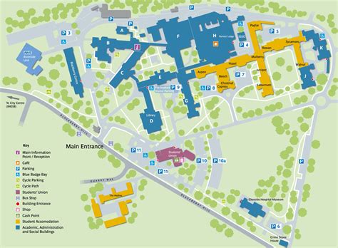 Leahurst Campus Map