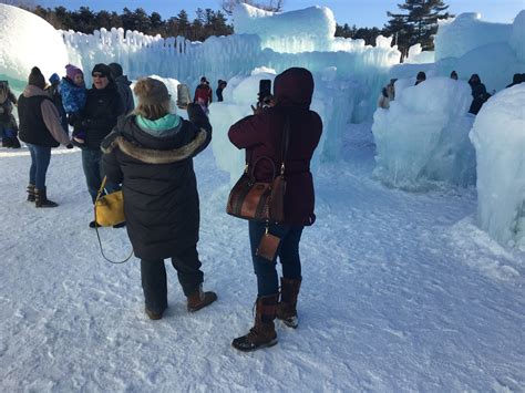 Visiting the Ice Castles at Lake George - The College Experience