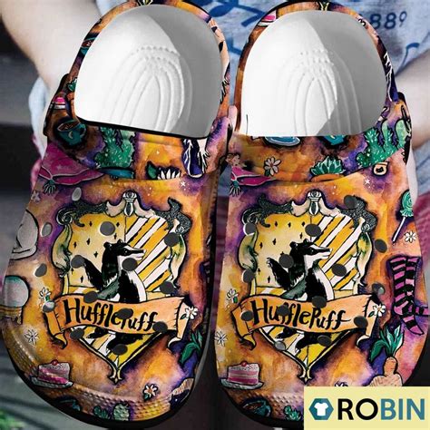 Harry Potter Hufflepuff Mascot Crocs - RobinPlaceFabrics