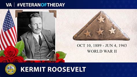 #VeteranOfTheDay Army Veteran Kermit Roosevelt Sr. - VA News