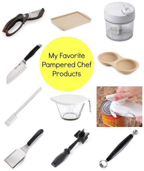 My Favorite Pampered Chef Products